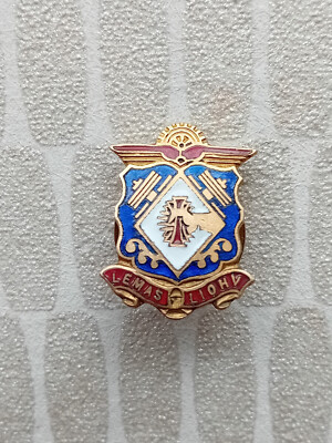 Vintage South African Locomotive Engineers Mutual Aid Soc LEMAS Buttonhole Badge