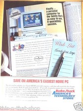 TANDY 1000 RL COMPUTER Magazine AD 1990 PC RADIO SHACK