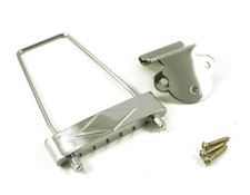 ARCHTOP TAILPIECE CHROME JAZZ GUITAR SEMIACOUSTIC GIBSON® JAZZ L48 50 ES 125 330