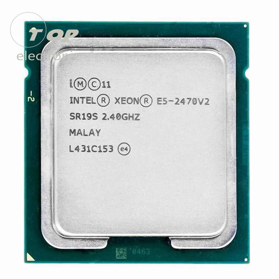 Intel Xeon E5-2470 V2 SR19S 2.4GHz 10 Cores 20 Threads 95W LGA1356 CPU Processor - Image 2 of 4