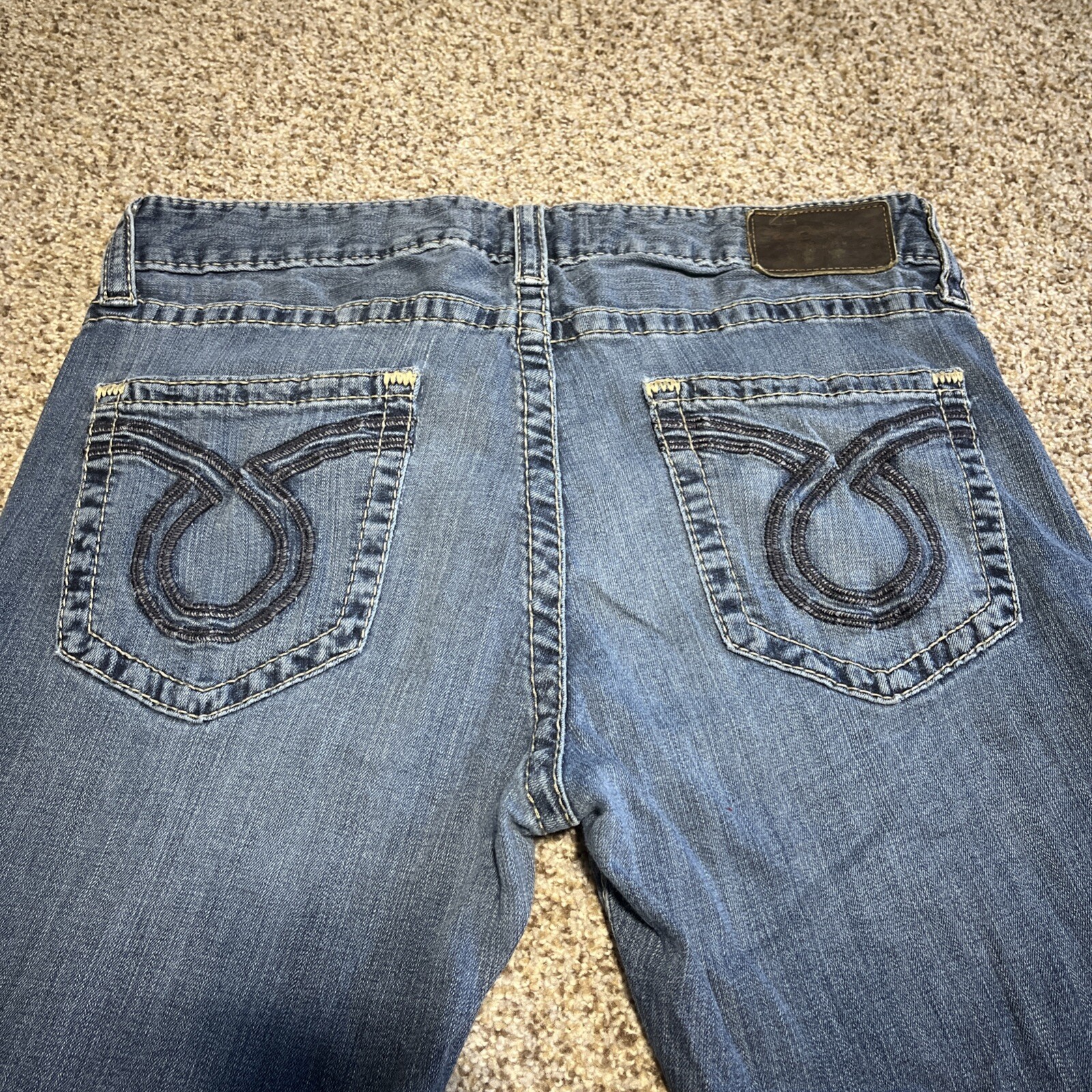 Big Star Union Regular Straight Cut Blue Denim Jeans Mens 35 X 31 - View 11