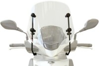 Erweiterung Fabbri FüR Windschutzscheibe Und FüR Kymco Agility R16 + 50 125 150