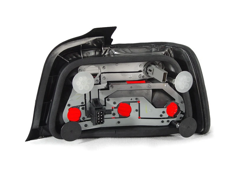 DEPO 12 Pieces Clear Corner+Tail+Side Marker Lights For 1992-96 BMW E36 4D Sedan Foto 2 de 2