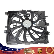 For Cadillac ATS Center 13-16 Radiator Cooling Fan W/ Control Module 2.0 2.5 3.6