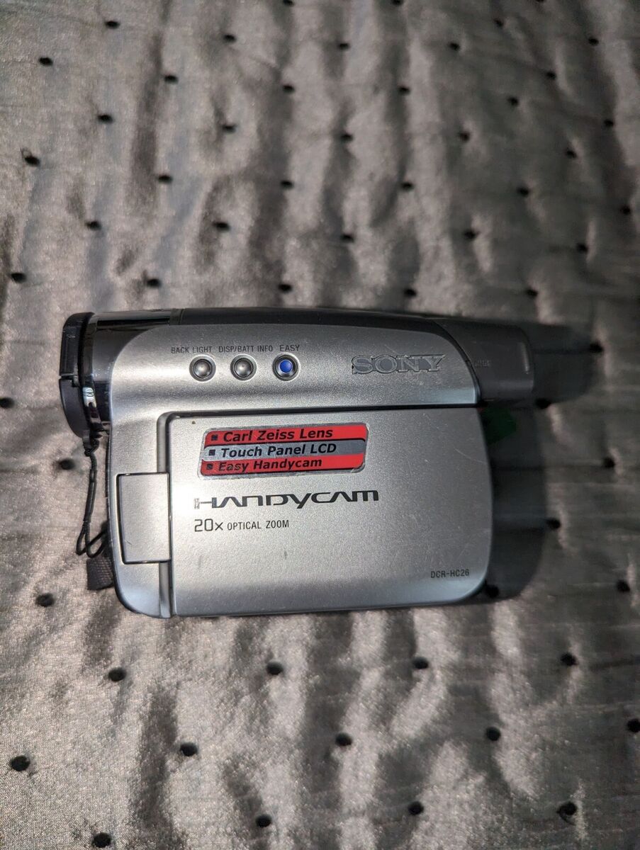 Sony Handycam DCR-HC26 Digital Camcorder For Parts Only Read Sony Handycam DCR-HC26 Digital Camcorder For Parts Only Read
