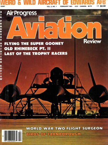 AVIATION REVIEW V5 N1 EDWARDS AFB NASA USAF_C-117D_WW2 95TH BG B-17_P-51D RACER