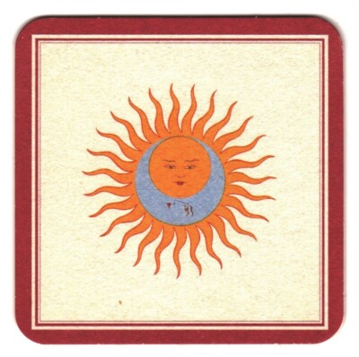 KING CRIMSON Larks' Tongues in Aspic Ltd Ed New RARE Coaster