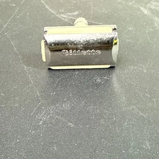 Vintage Gillette Tech Safety Razor ~ Silver Tone
