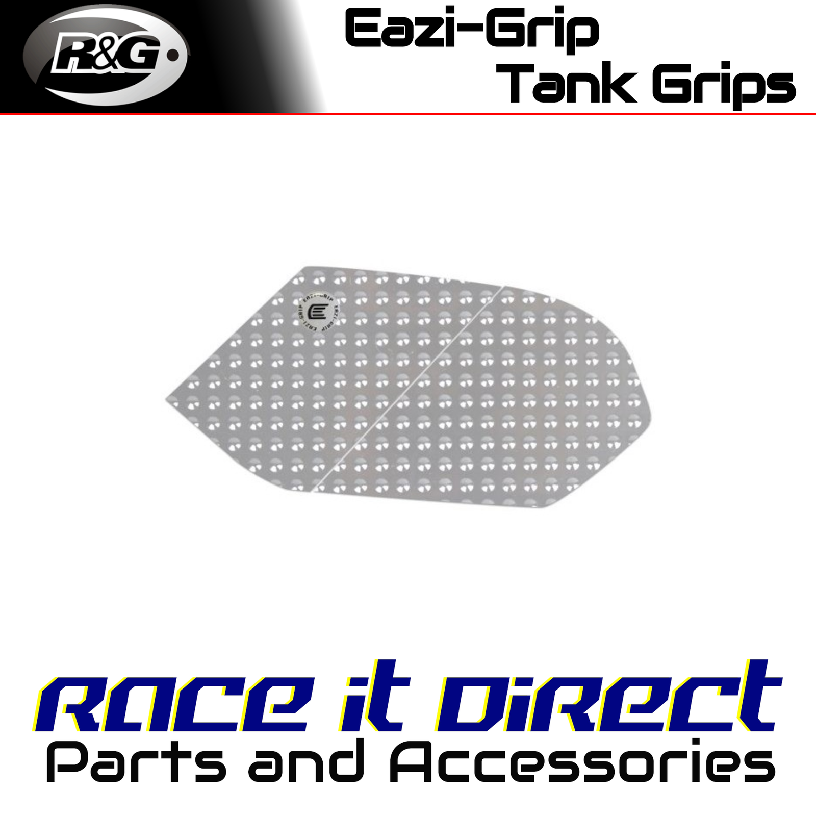 Eazi-Grip Tank Grips for Kawasaki Z500 2024-2026 EVO Clear Eazi-Grip