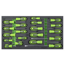Sealey Siegen Screwdriver Set with Tool Tray 20pc / Tool Box- Lifetime Guarantee