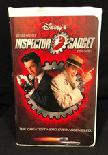 Disney's Inspector Gadget VHS Tape Movie Children's Action Movie Clamshell