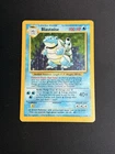Blastoise Base Set Holo Rare Pokémon card 1999