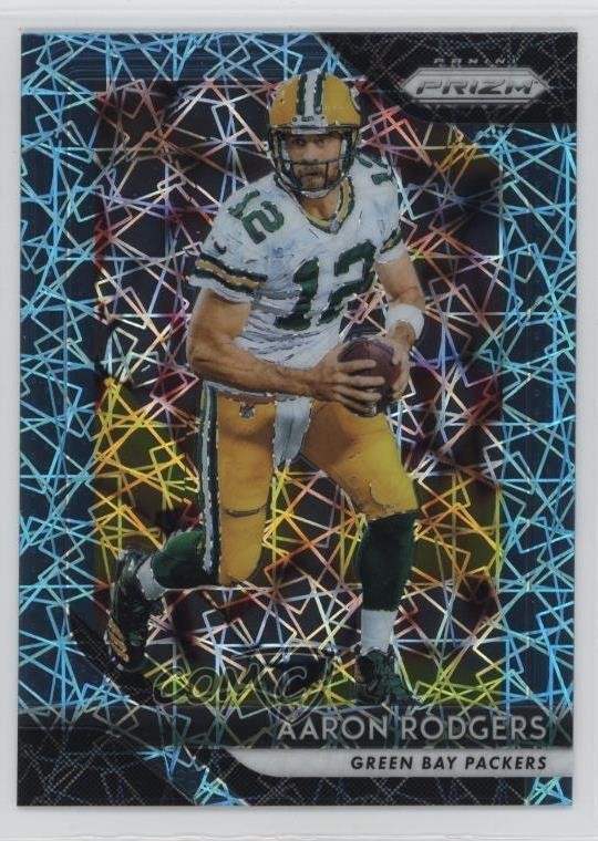 2018 Panini Prizm Lazer Prizm Aaron Rodgers #127 1fn9