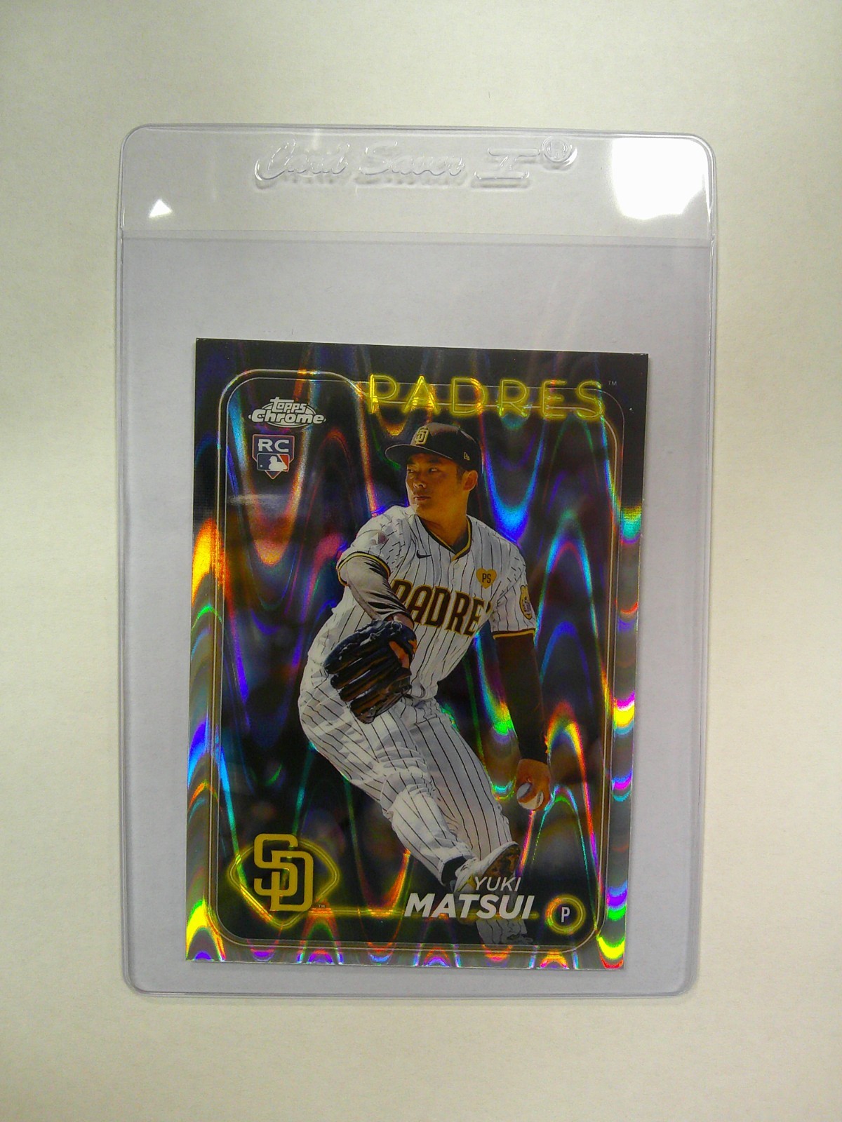 2024 Topps Chrome - Yuki Matsui #116 RayWave Refractor (RC) - MINT