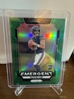 2024 Panini Prizm - Emergent Caleb Williams #1 Green Prizm (RC)
