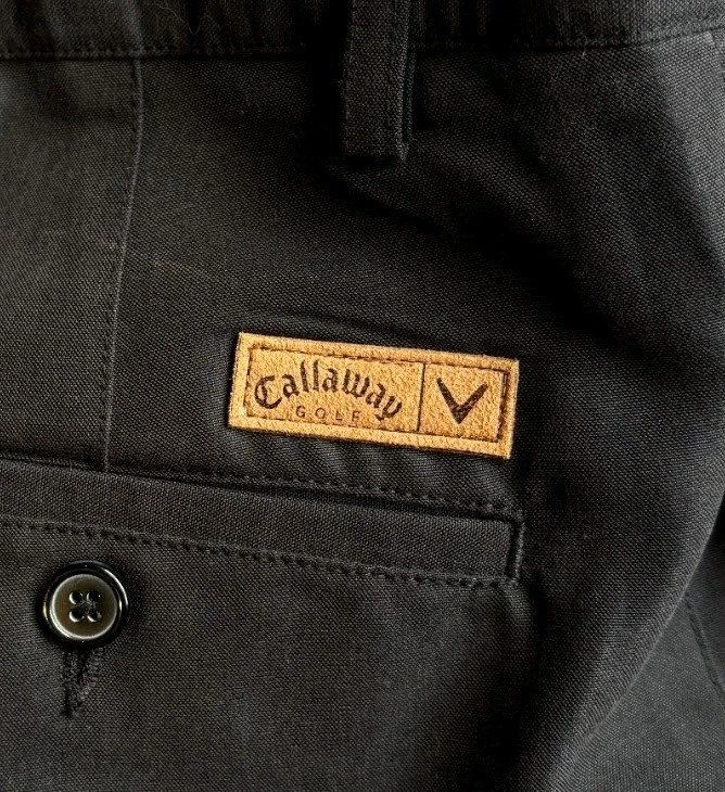 Pantalones Cortos Callaway Golf Deportivos Clásicos Negros Plisados Talla 32 Nuevos con Etiquetas Foto 2 de 4