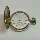 ELGIN GOLD FILLED HUNTER CASE POCKET WATCH ANTIQUE NO RESERVE !!!!!!!