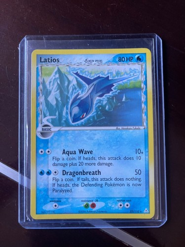 Pokemon TCG Latios (Delta Species) 22/110 EX Holon Phantoms Reverse Holo Rare NM