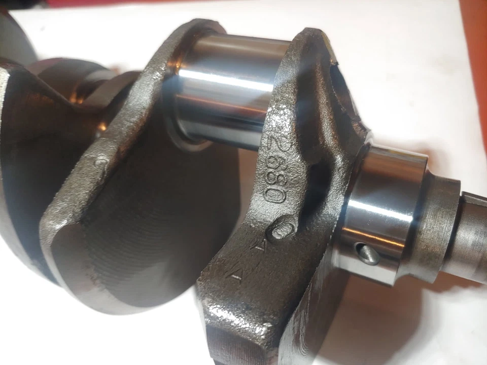 Bloque pequeño Chevy 327 cu. in. Cigüeñal de acero forjado - Fresh Grind - Foto 3 de 4