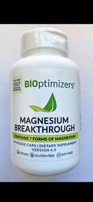 BiOptimizers Magnesium Breakthrough-60 Veggie Caps