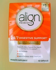 ALIGN PROBIOTIC - DIGESTIVE SUPPORT - 42 CAPSULES 03/28