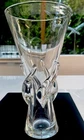 Steuben #8090 Crystal Glass 11” Rose Vase Designed by George Thompson in 1959
