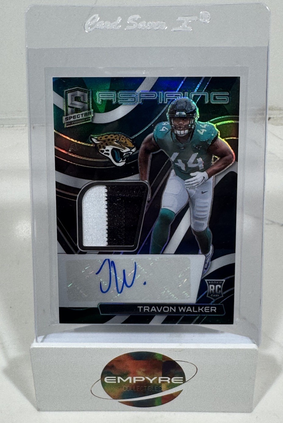 2022 Spectra Football Aspiring Travon Walker RPA Auto SSP /99