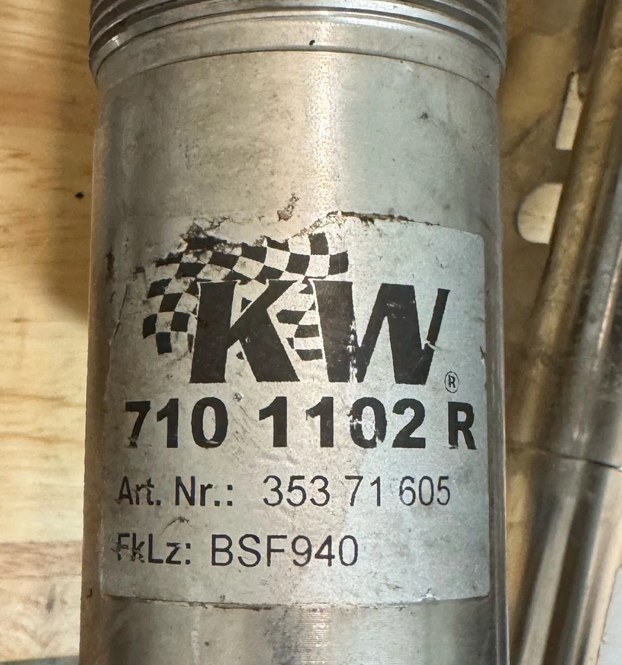 KW V3 coilovers 911 996 Porsche  - Image 2 of 4