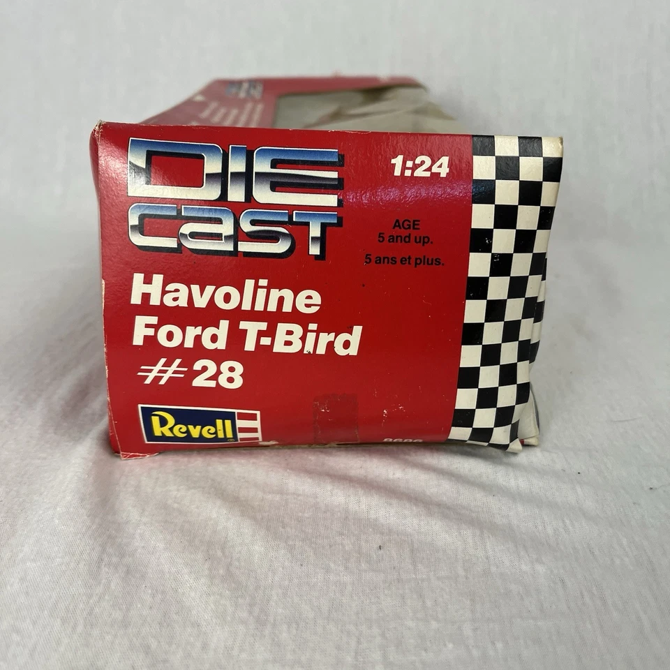 Ford Thunderbird 1992 Revell Davey Allison escala 1/24 #28 Havoline Foto 2 de 4