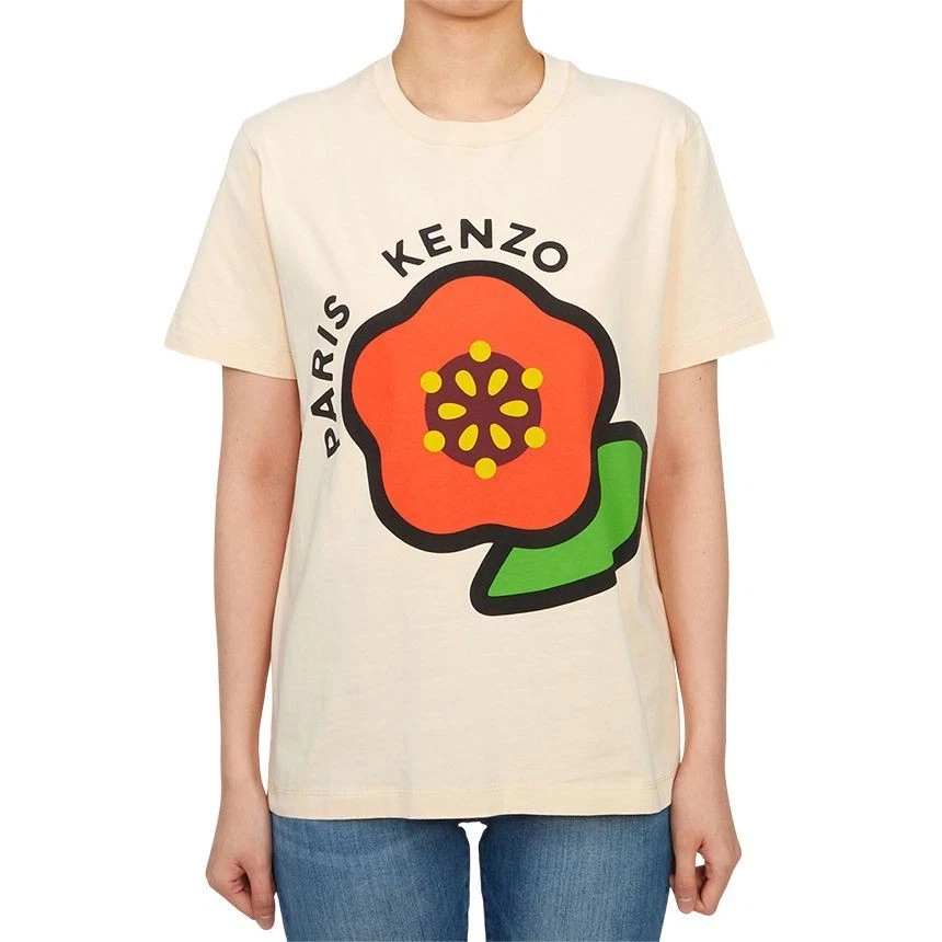 T shirt donna Kenzo Pop manica corta 130121513
