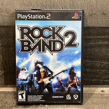 Rock Band 2 (Sony PlayStation 2) CIB, Tested & Working