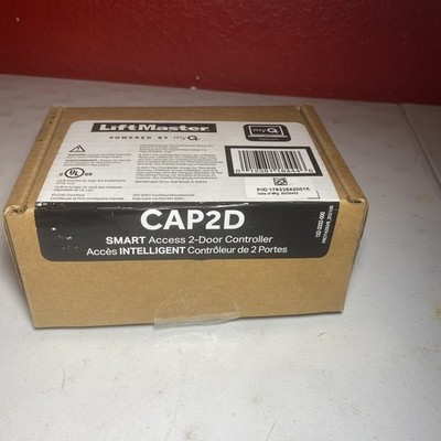 Liftmaster CAP2D Smart Connected Access Portal 2-door Controller Open Box