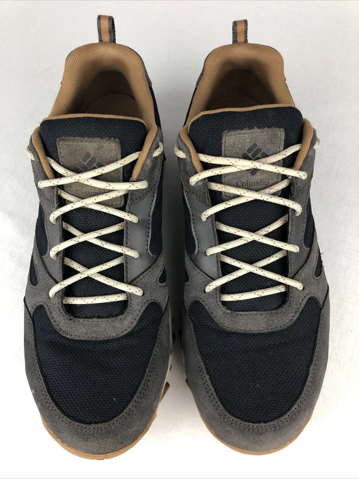 Columbia Ivo Trail Senderismo Zapatos Tenis Para Mujer Talla 12 Gris Negro Marrón Usado en Excelente Condición Foto 3 de 4