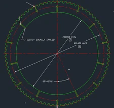 Friction Clutch Plate, Intermediate, 11650284 NSN 2520-01-309-1003, 179707A