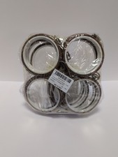 15 Pcs 4 Inch Round Wood Grain Embroidery Hoops - New in Packaging
