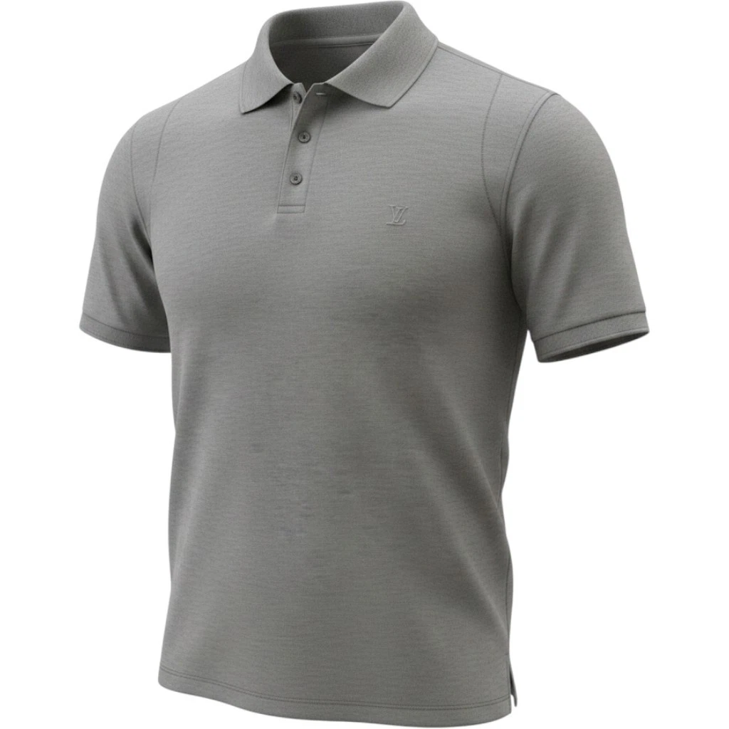Louis Vuitton Short Sleeve Gray Shirts for Men for sale | eBay