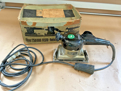 Festo RTH  Rutscher mit Original Karton Schleifmaschine Festool