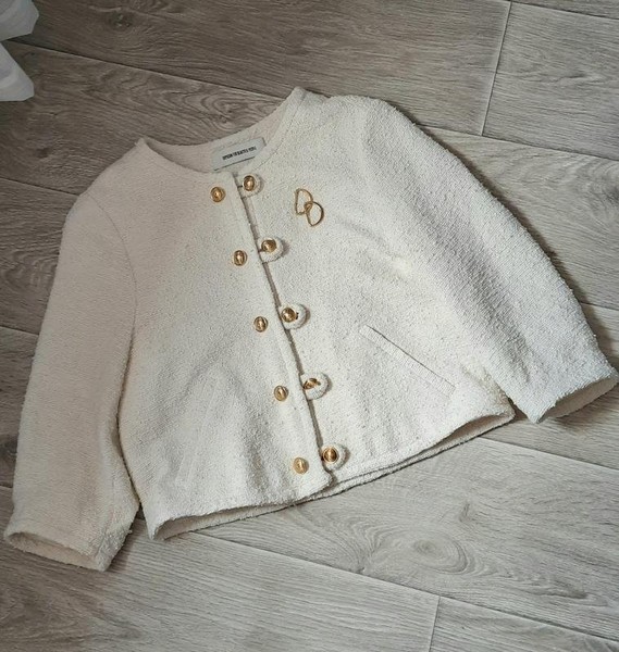 Women DRYKORN Jacket Beige Cotton S