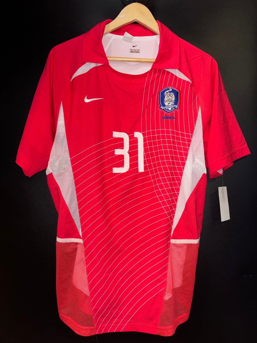 SOUTH KOREA Y K KIM 2002-2003 ORIGINAL PLAYER JERSEY SIZE M | eBay