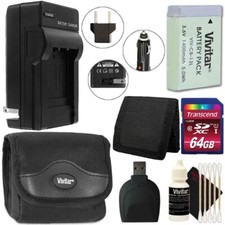 Vivitar Battery Charger NB-13L Replacement for Canon NB-13L Battery Bundle