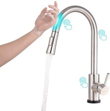 Kitchen Sink Faucets with Pull Down Sprayer Two Modes Sprayer Mixer Tap