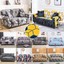 1-4 seater sofa cover elastic couch slipcover lounge chair protector xmas decor