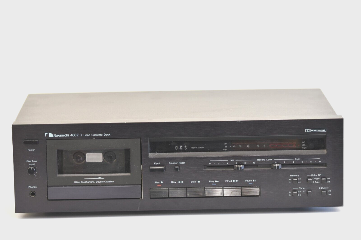 Nakamichi 480Z 2 Head Cassette Deck | eBay Nakamichi 480Z 2 Head Cassette Deck | eBay