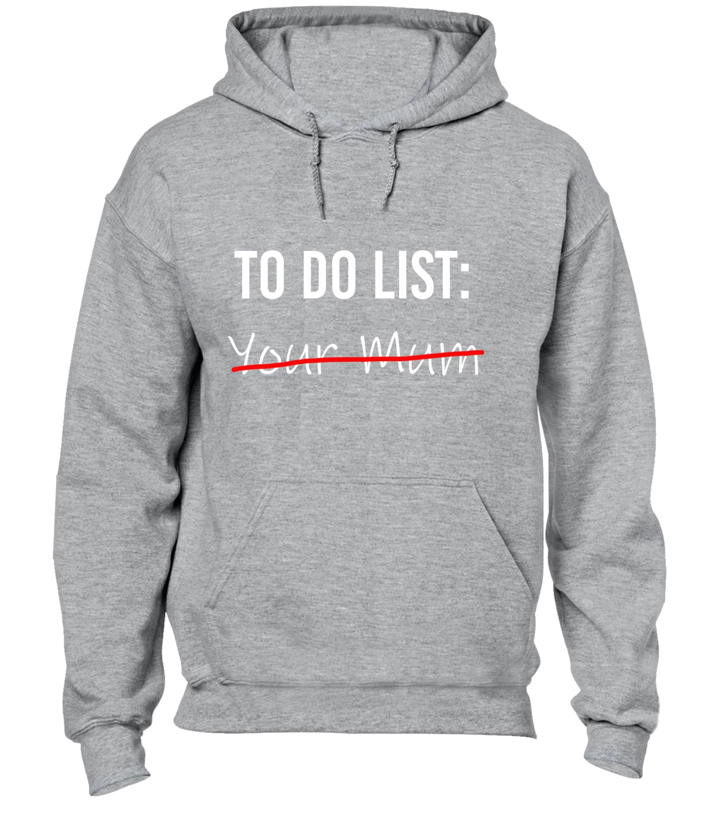 RHUDE FELPA CON CAPPUCCIO DA FARE LA TUA MAMMA DIVERTENTE COMMEDIA RUDE MEME SCHERZO IDEA REGALO TOP