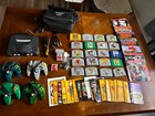 1996 Nintendo 64 Console + 4 Controllers + 20 Games - Bundle Lot