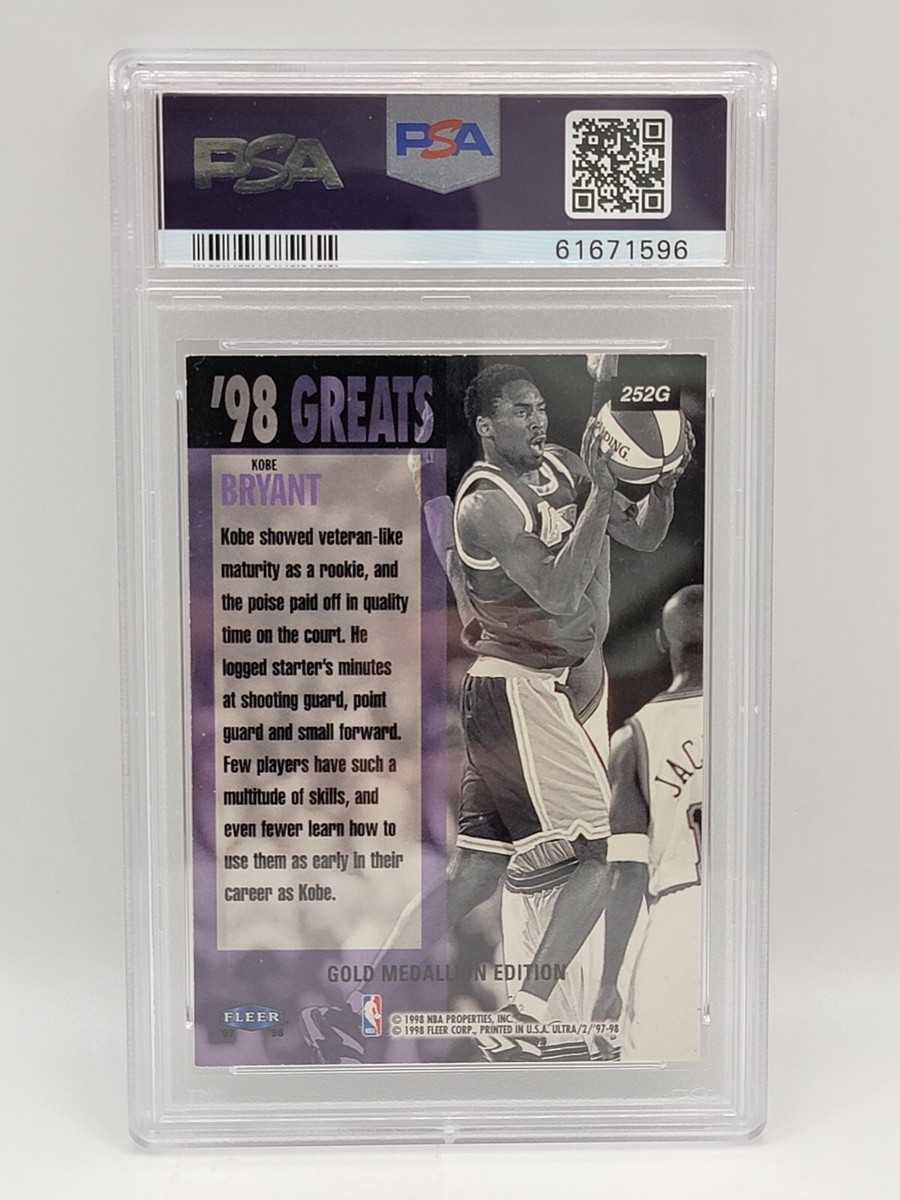 レア【PSA8】 1997 Ultra Gold Medallion Kobe レア【PSA8】 1997 Ultra Gold Medallion Kobe Kobe-Bryant