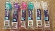Travel Toothbrushes Sprayco C405 BPA free, lot of 6, Free Shipping, NEW