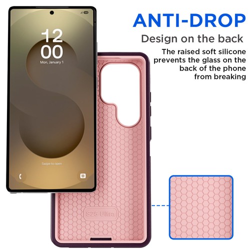 Case For Samsung Galaxy S25 Ultra/S25 Plus Shockproof Heavy Duty Rugged Cover - Picture 27 of 46