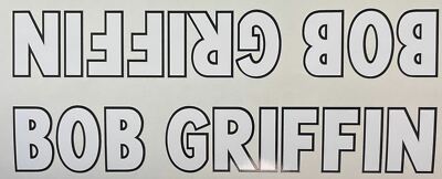 Bob Griffin Unterrohr