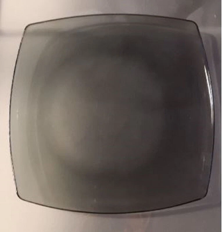 STOR Piatto Quadrato Grande Terra - Nero, 100% Originale, Senza BPA, Design Elegante E Riutilizzabile